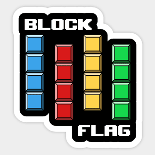 Block Flag Sticker